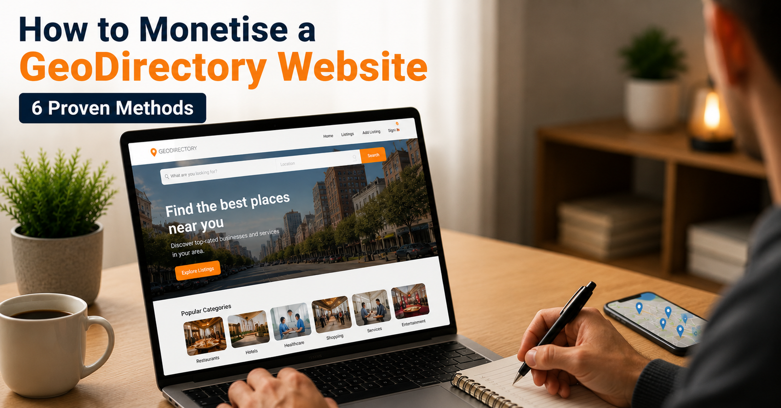 how to monetize a directory website